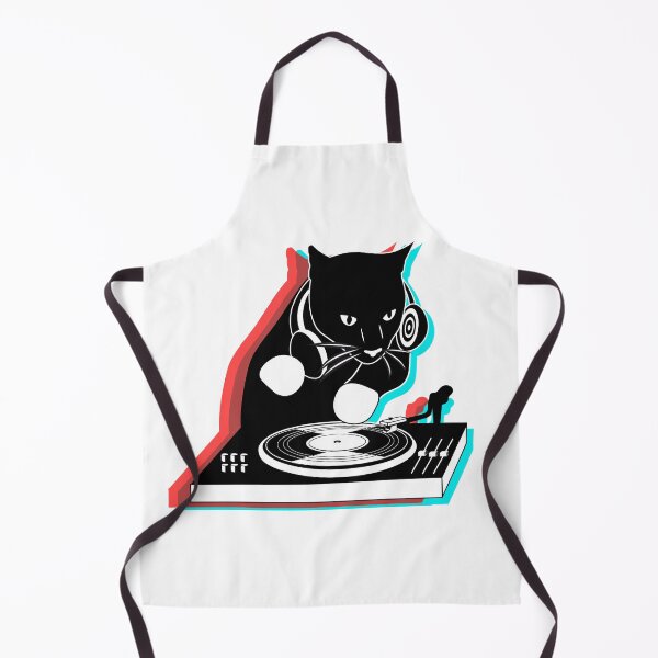 Item preview, DJ Cat in 3D Colours designed and sold by alancreative.