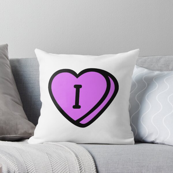 Item preview, Letter I purple heart designed and sold by RafaTakami.