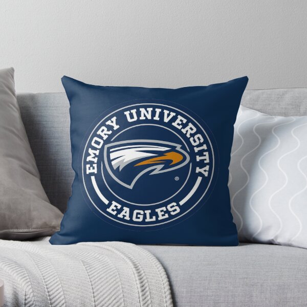 Emory University Eagles Circle Throw Pillow