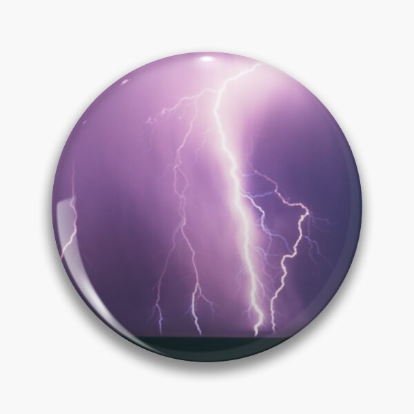 Item preview, Nighttime Storm Lightning Strike Over Ocean designed and sold by IndyOnly.