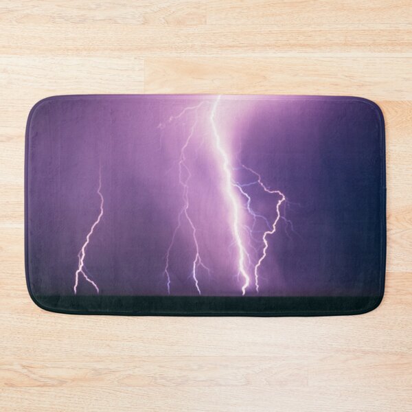 Item preview, Nighttime Storm Lightning Strike Over Ocean designed and sold by IndyOnly.