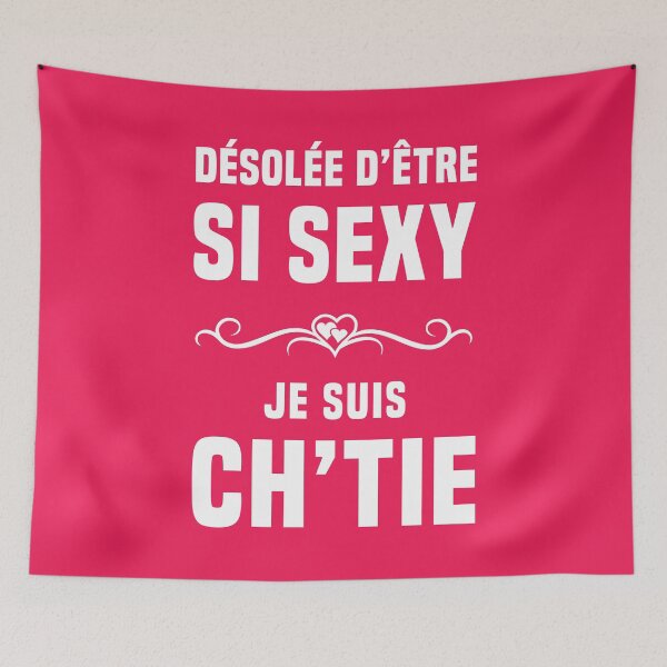 Item preview, Sorry for being so sexy, I'm Ch'tie designed and sold by humour-chti.