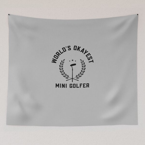Item preview, World's Okayest Mini Golfer designed and sold by EricJP.