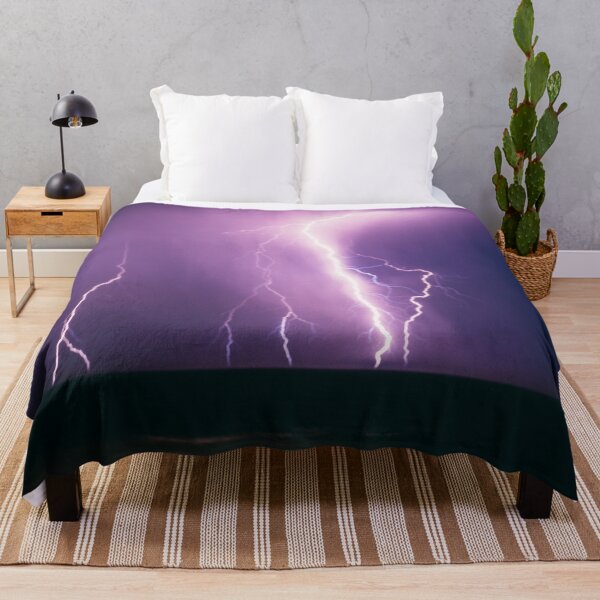 Item preview, Nighttime Storm Lightning Strike Over Ocean designed and sold by IndyOnly.