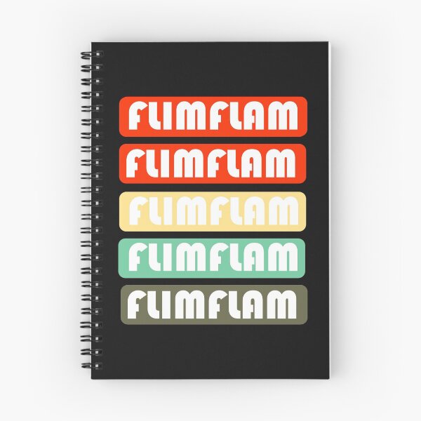 Item preview, Flimflam- Typography in Retro Colors designed and sold by EvaWolf.