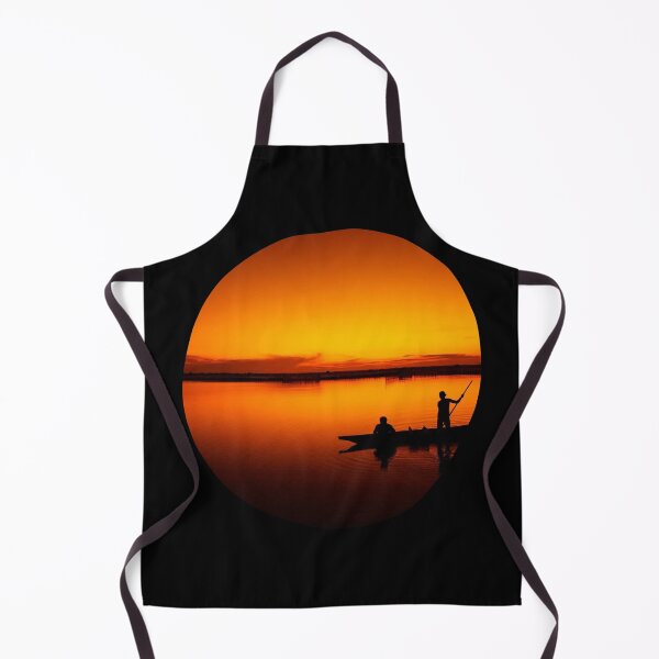 Item preview, Beautiful sunset. Boat during sunset. designed and sold by Windmill Wildflowers.