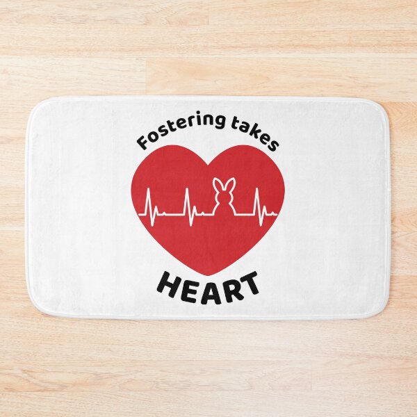Item preview, Rabbit Foster Heart designed and sold by MSwiftDesigns.