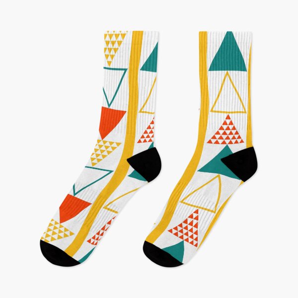 Aperçu de l'œuvre Modèle rétro de triangles créée et vendue par feether-store.