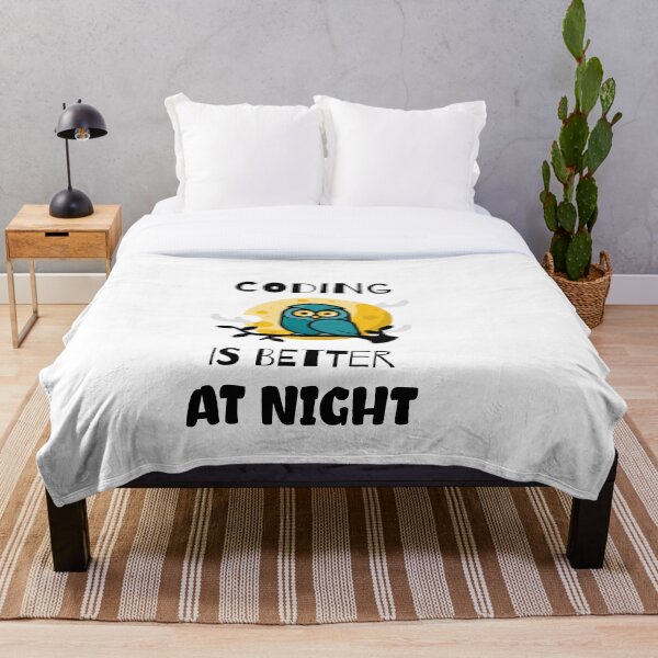 Item preview, Coding is Better at Night designed and sold by SpooTeeDesign.