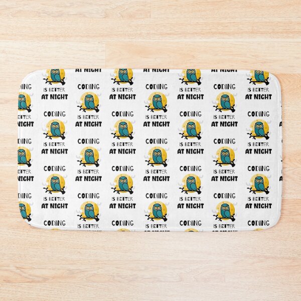 Item preview, Coding is Better at Night designed and sold by SpooTeeDesign.