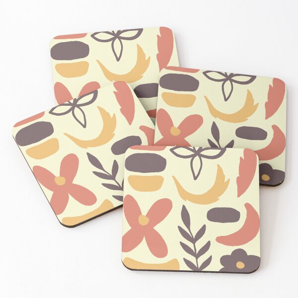 Item preview, Bright yellow flowers leaves plants pattern gift design designed and sold by Michael Schmidt.