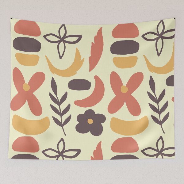 Item preview, Bright yellow flowers leaves plants pattern gift design designed and sold by Michael Schmidt.