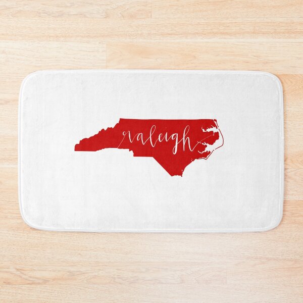 Item preview, Raleigh North Carolina State Outline Calligraphy designed and sold by Sarah Burk.