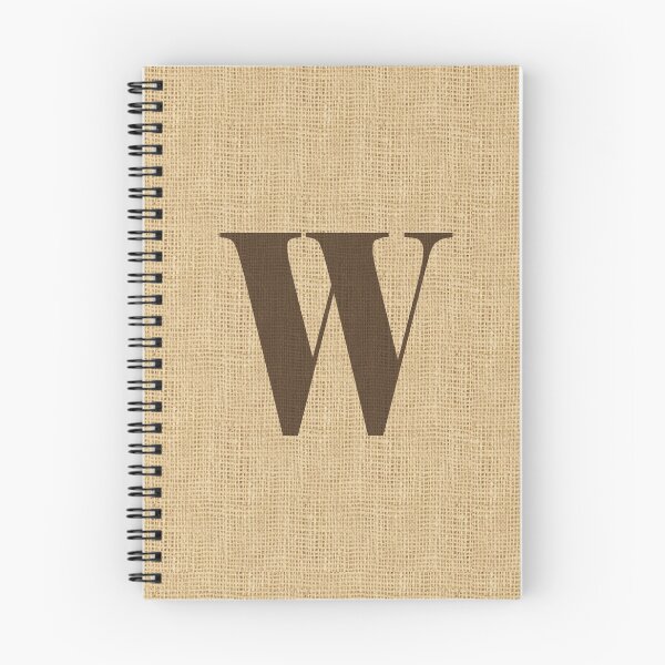 Item preview, Monogram Burlap Initial W designed and sold by Elsy's Art.