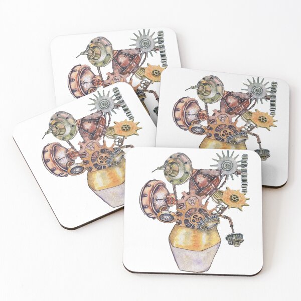 Item preview, Steampunk sunflowers Van Gogh designed and sold by Zavyalova-art.