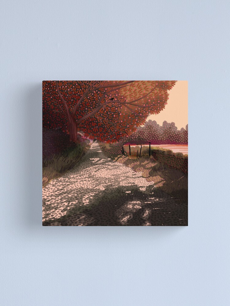 Alternate view of The Long Road Canvas Print