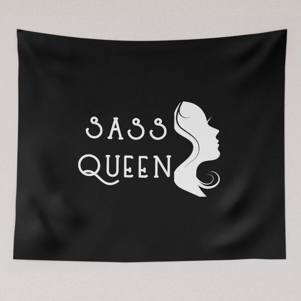 Item preview, Sass Queen designed and sold by The Snug & Sassy.