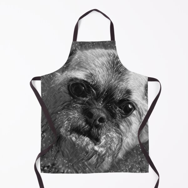 Item preview, Scruffy Pug Mix In The Snow designed and sold by Zurickdesigns.