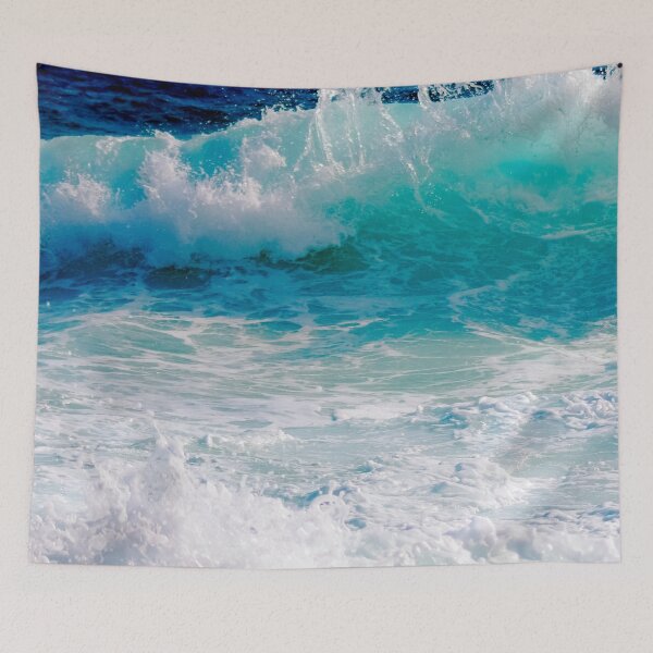Item preview, Big Blue Green Ocean Surf Waves designed and sold by IndyOnly.
