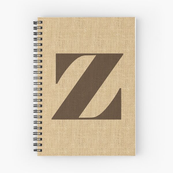 Item preview, Monogram Burlap Initial Z designed and sold by Elsy's Art.