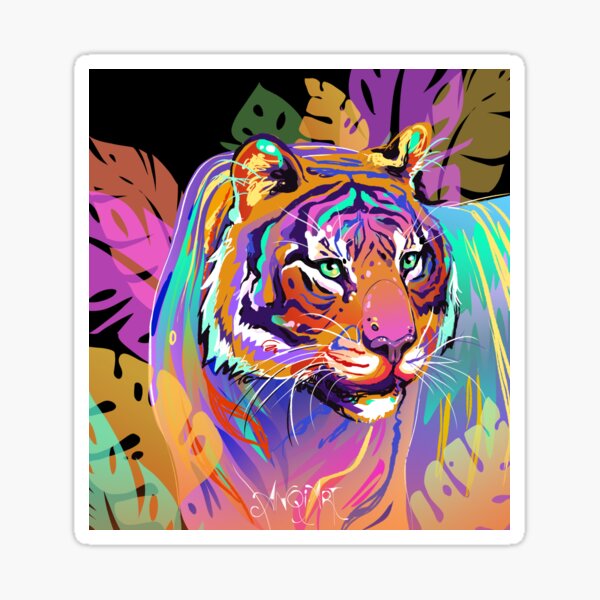 Tiger Sticker