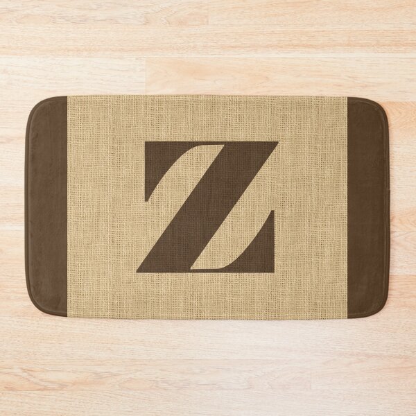 Artikelvorschau, Monogramm-Sackleinen-Initiale Z entworfen und verkauft von Elsy's Art.