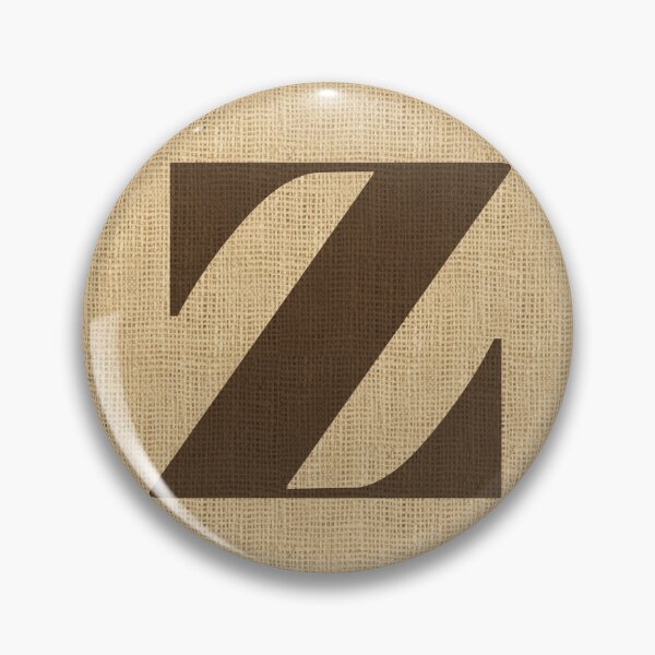 Item preview, Monogram Burlap Initial Z designed and sold by Elsy's Art.