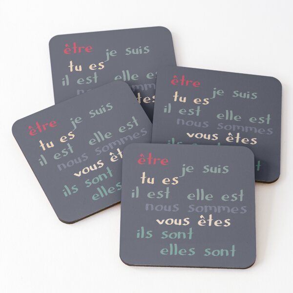 Item preview, Être - the French verb 'to be' designed and sold by GreenNote.