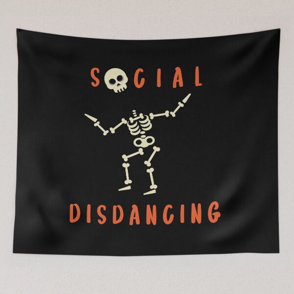 Item preview, social disdancing skeleton designed and sold by Ashi17.
