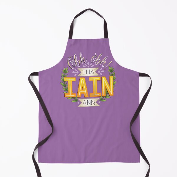 Item preview, Funny Iain Scottish Gaelic illustration designed and sold by Pure Dead Brilliant Store.