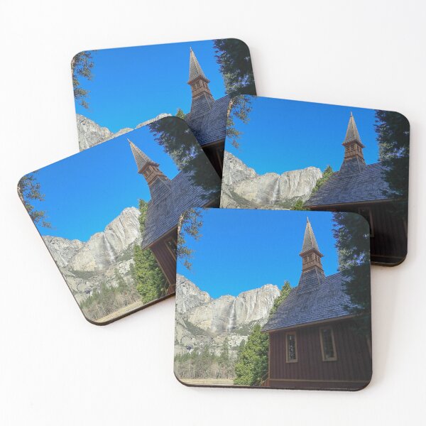 Item preview, Community Chapel with Yosemite Falls designed and sold by Allen Penton.