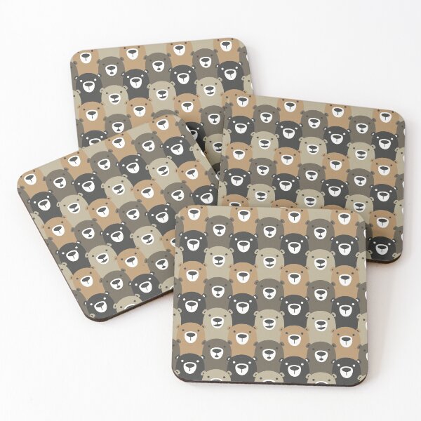 Item preview, Cute Cartoon Cuddly Bears designed and sold by Vector Scout Lab.