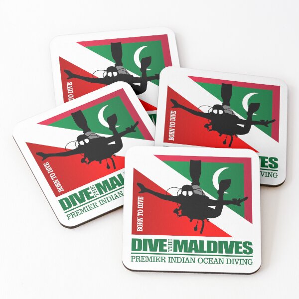 Item preview, Dive The Maldives (DF2) designed and sold by curranmorgan.
