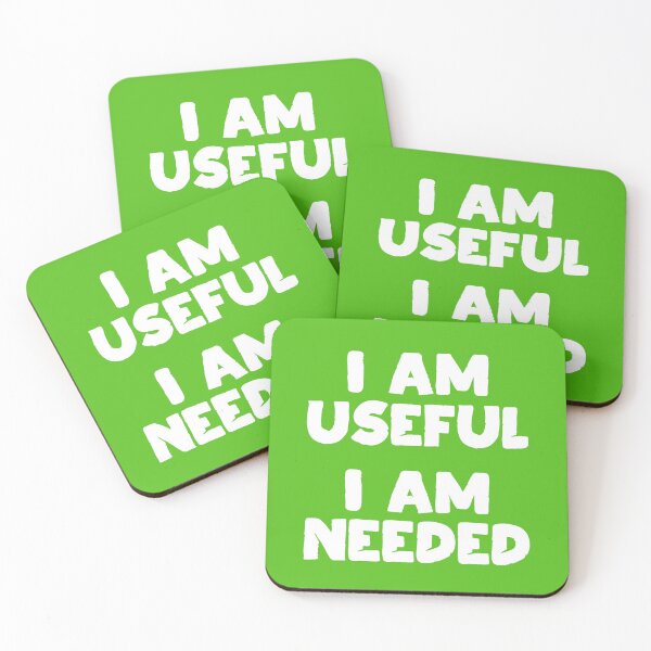 Item preview, I am Useful. I am Needed. | Life | Quotes | Green designed and sold by Wintre2.