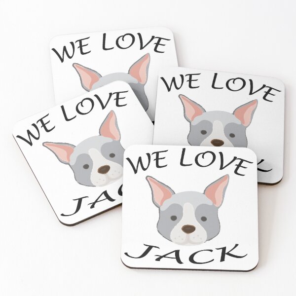 Item preview, WE LOVE JACK ! PUPPY LOVERS GIFT designed and sold by TheAwesomeMiro.