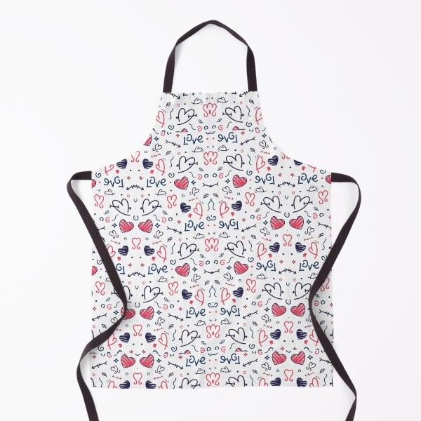 Item preview, Cute Heart Doodle Pattern designed and sold by Laura Vancleave.