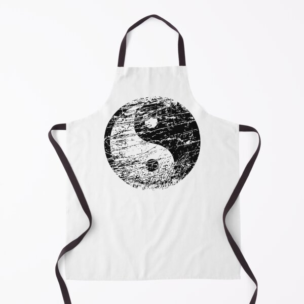 Item preview, Yin Yang sign used-look China philosophy yoga designed and sold by GeogDesigns.