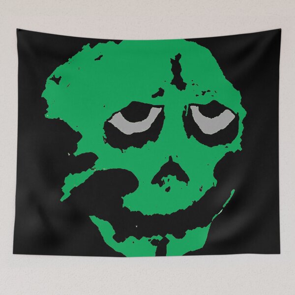 Item preview, green skull designed and sold by Fuzzyart1977.