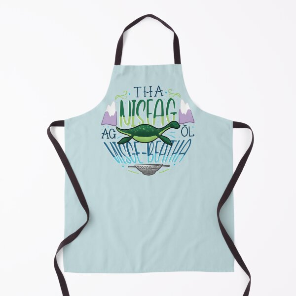 Item preview, Nessie, Niseag Scottish Gaelic illustration designed and sold by Pure Dead Brilliant Store.