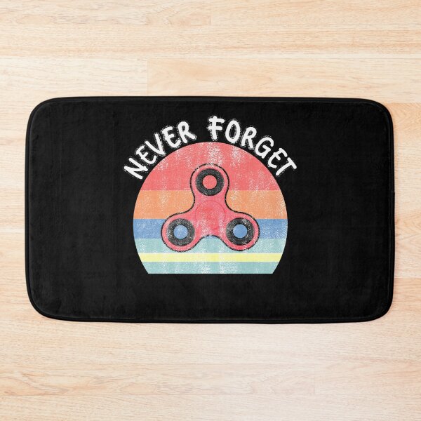 Item preview, Never Forget the Fidget Spinners - Vintage Retro Style designed and sold by FunSilly.