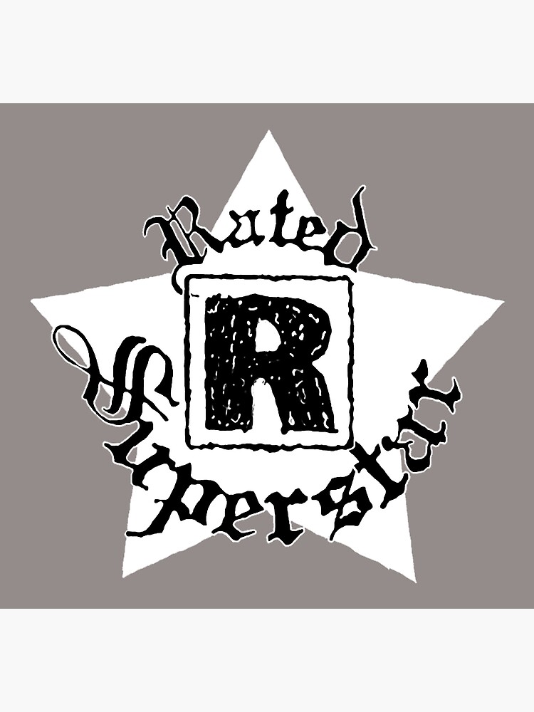 Edge Rated R Superstar Logo Greeting Card By Sitohangjenglot Redbubble