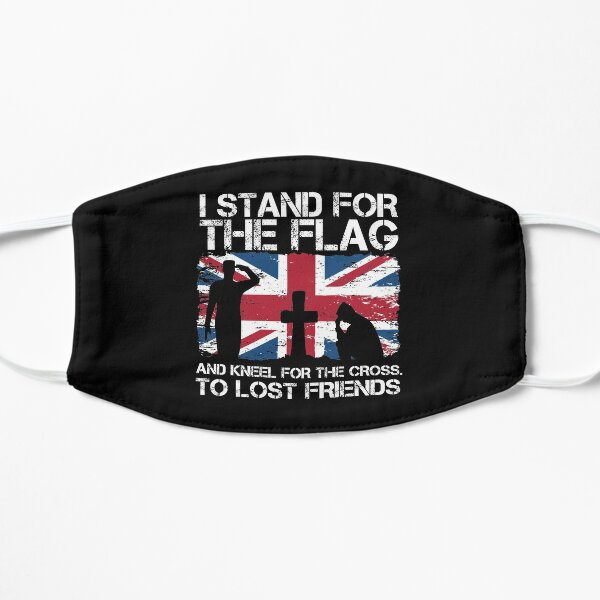 I Stand For The Flag And Kneel For The Cross American Flag Mask By Alenaz Redbubble - i stand for the flag and kneel for the cross roblox minecraft usa greeting card by lebronjamesvevo redbubble