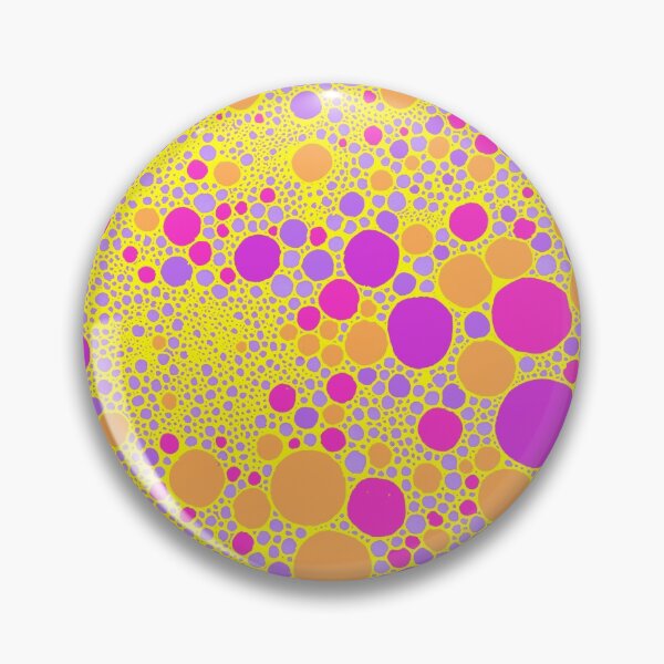 Item preview, Ishihara Points (Intersex Pride Flag) designed and sold by Atelier Eyeling.