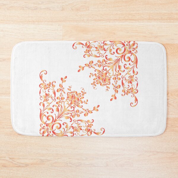 Item preview, Pastel Floral Folk Art- Alpana designed and sold by Artcapturingart.