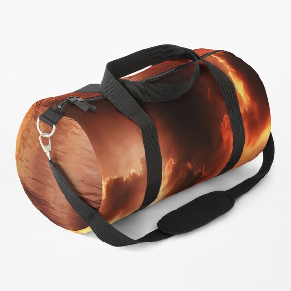 Sunset Reflection in the Sea Water Duffle Bag
