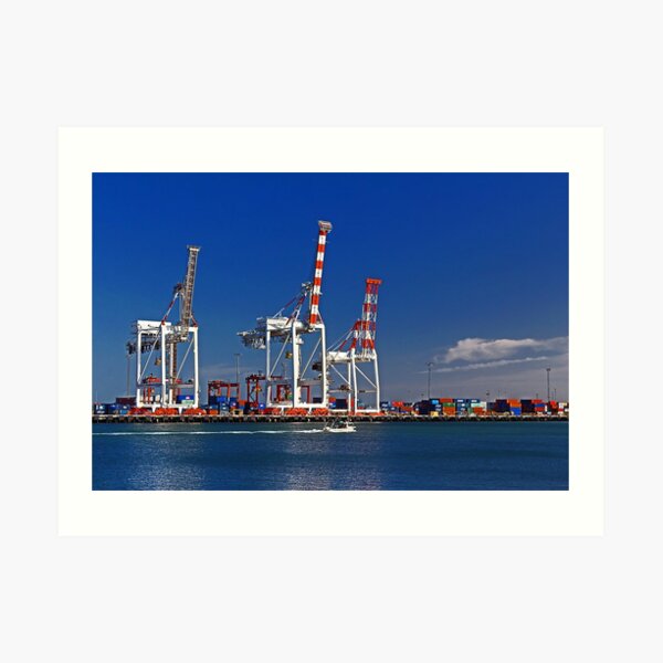 Fremantle Harbour - Western Australia Art Print