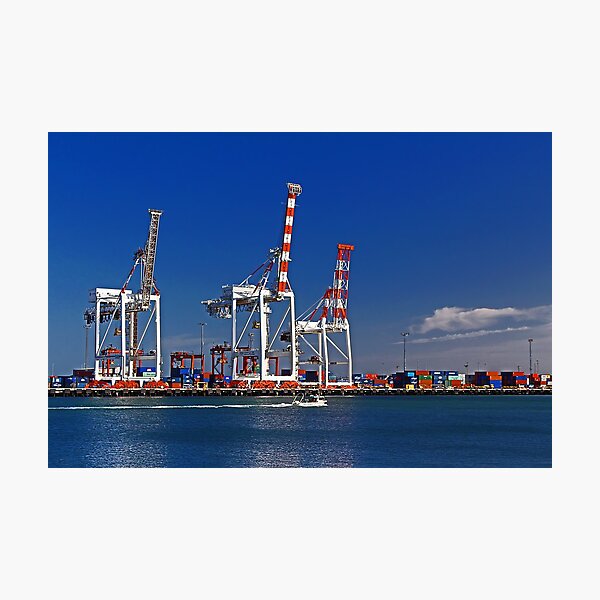 Fremantle Harbour - Western Australia Photographic Print