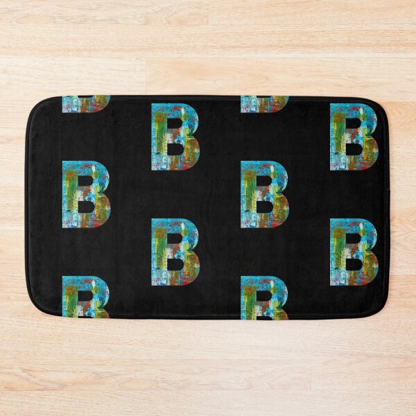 Item preview, Letter B color, unique letter design designed and sold by Windmill Wildflowers.