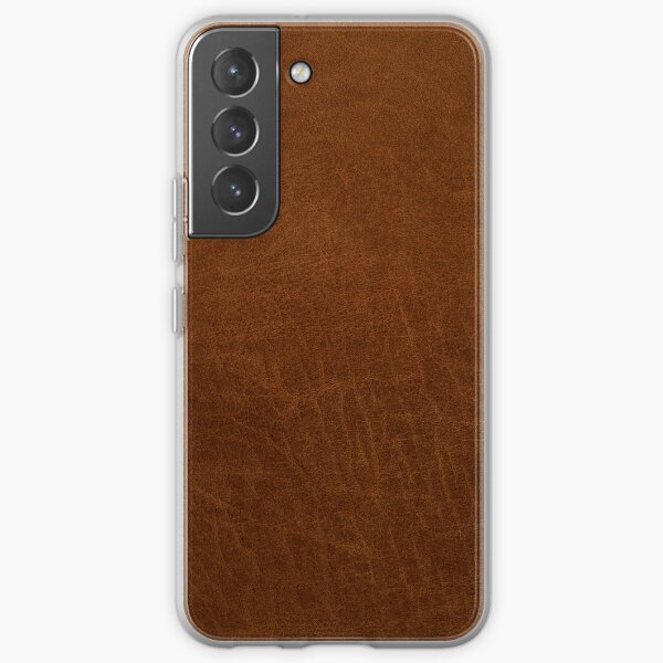 leather textured Samsung Galaxy Soft Case