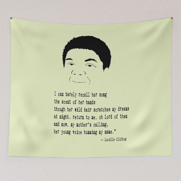 Item preview, Lucille Clifton Quote designed and sold by The Dead  Writers Circle.